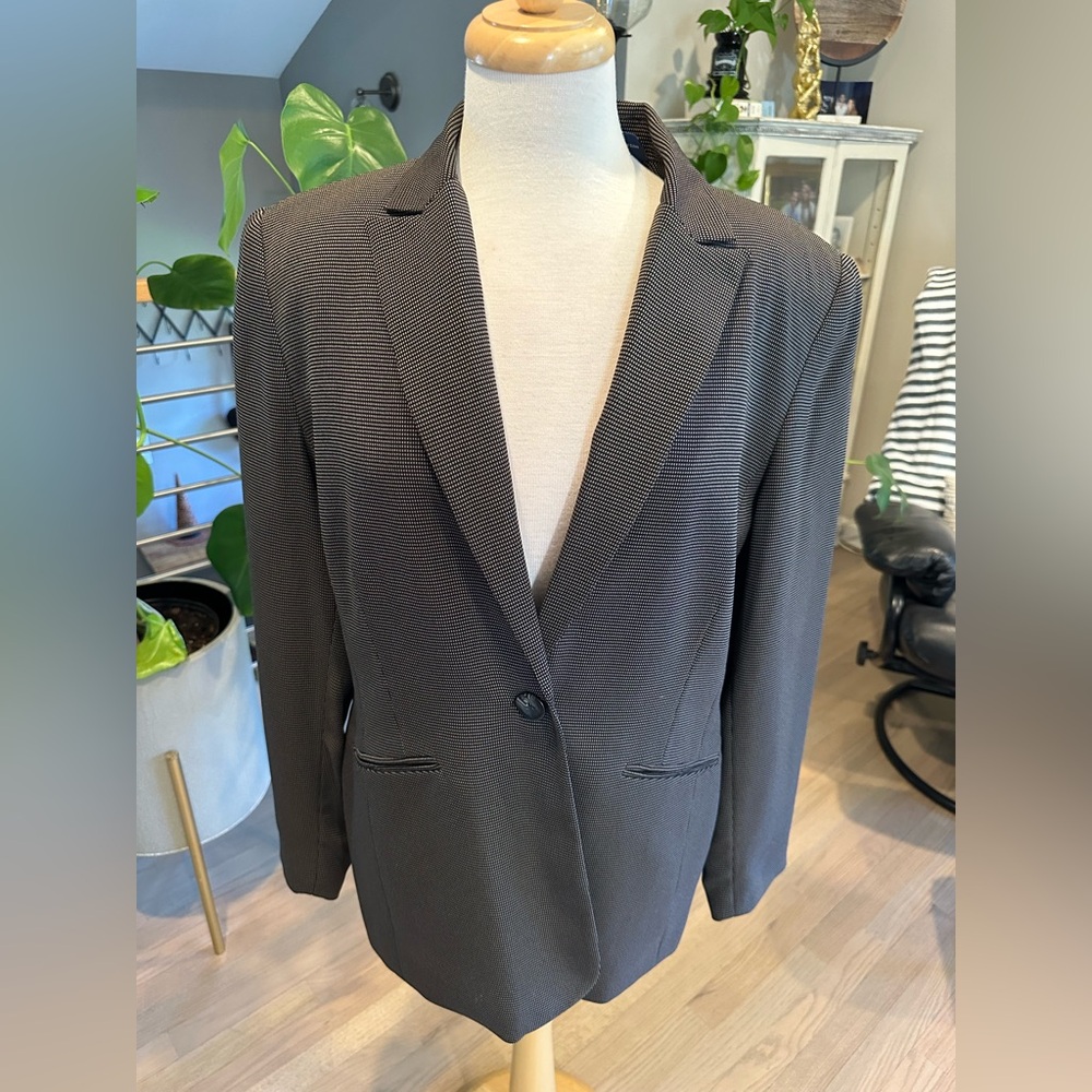 Karen Scott Charcoal Blazer for Women